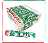 Caramelle Balsamiche Menta Golia Activ Bianca Stick Espositore Bar 24x38g