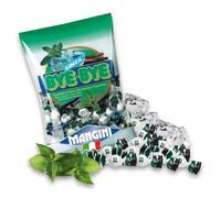 CARAMELLE BYE BYE MANGINI kg 1 Confetti teneri alla menta con un cuore di liquirizia