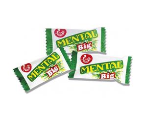 CARAMELLE CONFETTO MENTAL BIG ALLA MENTA E LIQUIRIZIA MENTOLO - 1 KG