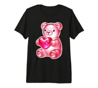 Caramelle Cuore Orso Gommos Maglietta Premium