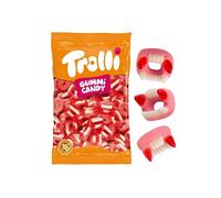 Caramelle Denti Da Vampiro Dracula 1 Kg Trolli NUOVE