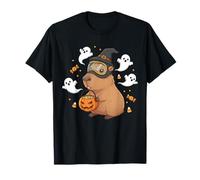 Caramelle di Halloween Capybara Hazmat Maglietta