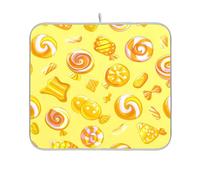 Caramelle di Natale Vivid Color piatto mat asciugatura mat cucina bancone cucina controsoffitto arredamento contatore calore mat 16 x 18