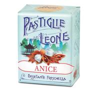 Caramelle Dure Pastiglie Leone Gusto Anice Astuccio da 6 x 30g