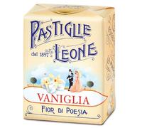 Caramelle Dure Pastiglie Leone Gusto Vaniglia 6 Pacchetti da 30 g