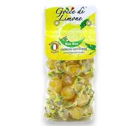 Caramelle dure ripiene e frizzanti, al Gusto Limone - 200 g