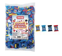 Caramelle Dure Ripiene Incap Frutti Di Bosco Mix Busta da 1 Kg Senza Glutine