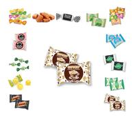 Caramelle Finazzi Vari Gusti (1000 gr): Frutta, Menta, Anice, Latte-Menta, Menta-Liquirizia, Liquirizia (Cappuccino)