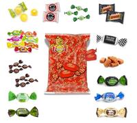 Caramelle Finazzi Vari Gusti (1000 gr) : Frutta, Menta, Anice, Latte-Menta, Menta-Liquirizia, Liquirizia (Carmen)