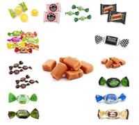 Caramelle Finazzi Vari Gusti Frutta Menta Anice Latte-Menta Menta-Liquirizia Liquirizia, 1000 gr (Mou Finazzi)