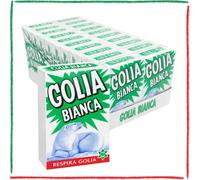 Caramelle Golia Bianca alla Menta Gomme Astuccio Box Espositore Bar 20x49g