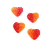 Caramelle Gommose Cuori Pesca Frizzanti Fini Kg 1- Senza Glutine