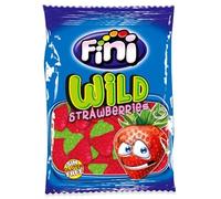 Caramelle gommose dolci al gusto di fragola selvatica, confezione da 12 pezzi, 90 g.