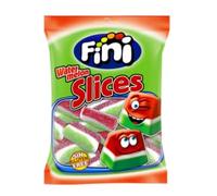 Caramelle gommose dolci al gusto fetta di anguria, confezione da 12 pezzi (90 g).