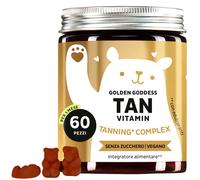 Caramelle Gommose Golden Goddess Tan Vitamin Complesso Abbronzante Vitamina C E