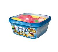 Caramelle Gommose Mega Jelly Mix Lucido Vidal Vaschetta da 180 g