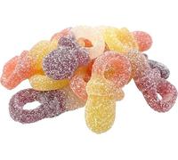 Caramelle Gommose, Vari Gusti, Ideali Per Feste, Compleanni, Caramellate, Party Confezione 1kg (Ciucciotti Frizzy 1kg)