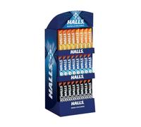 Caramelle Halls Espositore Misto Extra Strong, Original, Miele e Limone da 144 Pz Expo da Banco