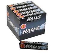 Caramelle Halls Nere Extra Forte 20 Pacchetti da 32 gr Caramelle Dure