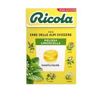 ITDSTORE - Caramelle Ricola in Astuccio - 12 Astucci di caramelle da 50g - Senza Zucchero- Senza Glutine e Senza Lattosio (Melissa Limoncella)