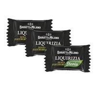 CARAMELLE LIQUIRIZIA MORA SENZA ZUCCHERO CON STEVIA BARATTI & MILANO BUSTA 500g