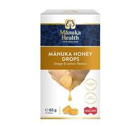 Caramelle Manuka Health con Miele di Manuka MGO™ 400+ e Vitamina C, gusto limone e zenzero (65 g)