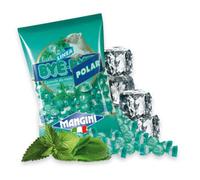 Caramelle Menta Polare Linea Bye Bye Mangini kg 1 Caramelle dure con oli essenziali di Menta del Piemonte