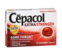 Caramelle Per La Gola Extra Forte Al Ciliegia 16 Pezzi Di Cepacol