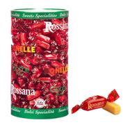 Caramelle Rossana Caramelle al Latte Cilindro da 1,6 kg Senza Glutine Espositore