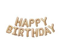 Caramello Buon Compleanno Palloncino Banner 16 Pollici Mylar Foil Lettere Per Buon Compleanno Decorazioni Forniture