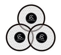 Caramont, 3 pezzi Tappetino per Piano Cottura a Induzione, Antigraffio,Protezioni Magnetica Antiscivolo in Silicone,Tappetino Termoisolante, Riutilizzabile, Protegge il Piano Cottura, 28 Cm