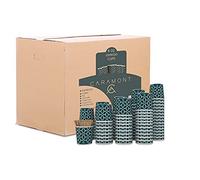 Caramont,4 Oz,1000 Pz Bicchieri di Carta per Espresso con Palettine in Legno,Ecologici e Usa e Getta,Resistenti al Calore,Ideali per Caffè,Tè,ecc.