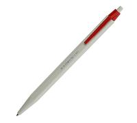Caran d´Ache 825 ECO 0825.070 - Penna a sfera in resina e acciaio INOX, colore: Rosso/Bianco