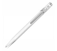 Caran d' Ache 849 metal click penna a sfera (bianco)