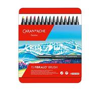 Caran d'Ache 0186.315 - Pennarelli in plastica, multicolore, 15 pezzi