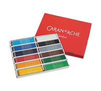 Caran D'Ache 240 Matite Colorate In Confezione Da 12 Assortite Per Scuola E Arte