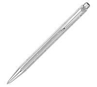 Caran d'Ache 849 Cosmic Blue CC0890.024 - Penna a sfera in alluminio con custodia in pelle, edizione speciale