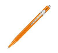 Caran d'Ache 849 - Penna a sfera in metallo, arancio fluo, arancione