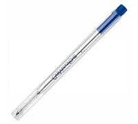 Caran d'Ache - Cartuccia di ricarica per penna a sfera, misura grande, colore blu medio, medium blue