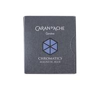 Caran d'Ache CD8021.149 - Cartucce d'inchiostro magnetiche, confezione da 6, colore: Blu