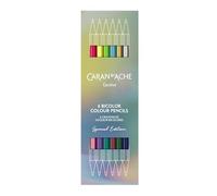 Caran d'Ache Confezione da 6 penne bicolore CLAIM YOUR STYLE - edizione speciale/rif. 1284.506