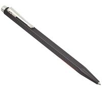 Caran d'Ache Ecridor - Set regalo penna a sfera e custodia in pelle, 12,8 cm, colore: Nero