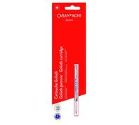Caran d'Ache Goliath, cartucce roll-on, blu, medie, confezione da 1