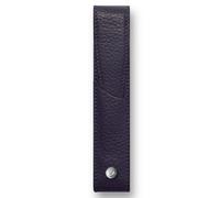 Caran d'Ache Leman Leather Single Pen Case - Blue, CD6201.449 Blue (Dunkelblau)