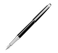 Caran d'Ache Lèman Slim Black Ebony Penna F