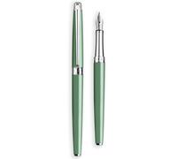 Caran D'Ache Leman Sottile Vert De Gris Edizione Speciale Stilo Penna (Ef / B