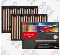 Caran d'Ache Luminance 6901 Set di matite colorate a base di olio 40 colori...