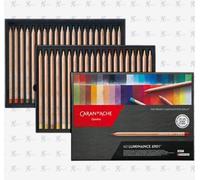 Caran d'Ache Luminance 6901 Set di matite colorate a base di olio 40 colori...