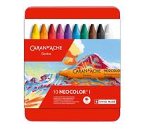Caran D'Ache Pastelli A Cera NEOCOLOR I 10 Pezzi Astuccio K2