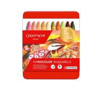 Caran D'Ache Neocolor II Idrosolubile Cera Pastelli Set Di 10, 15, 30, 40, 84